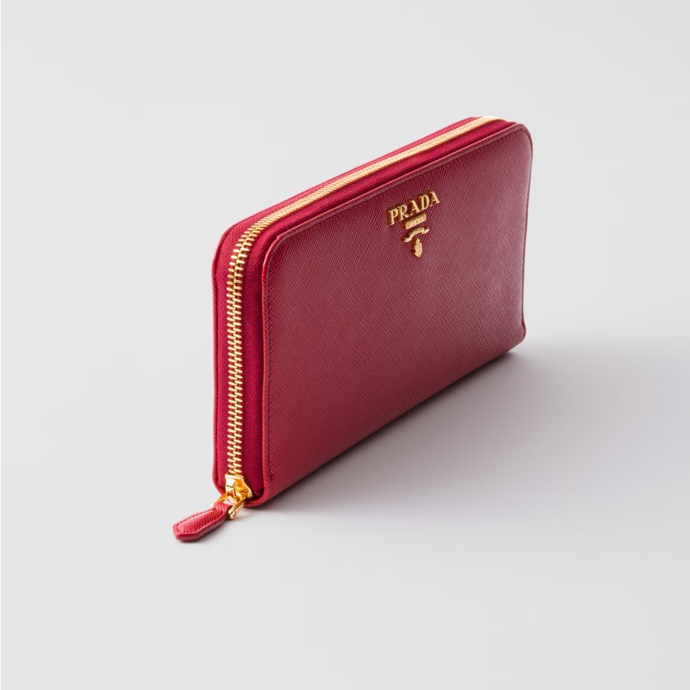 Prada Large Saffiano Leather Wallet